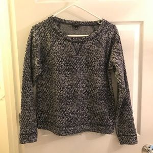 Black and white sweater